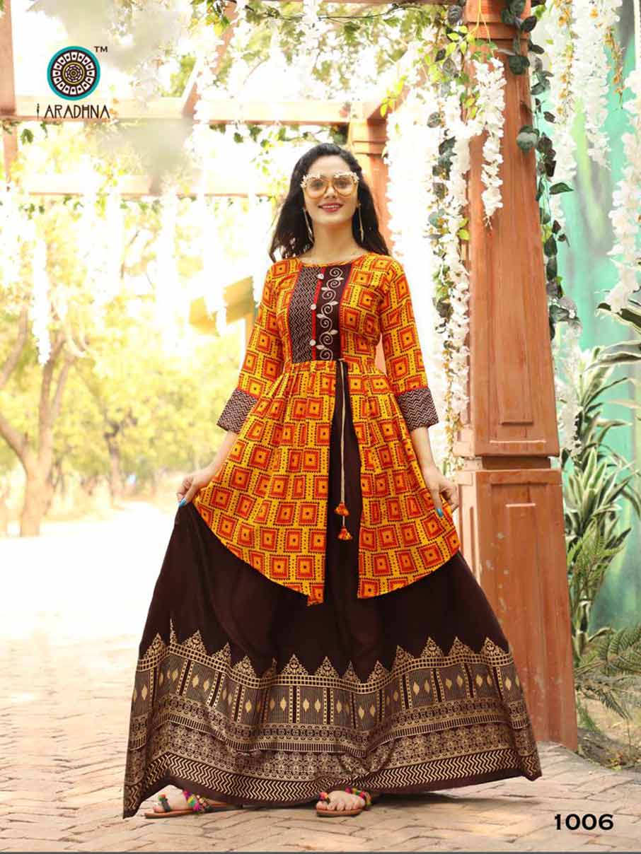 Mashup Vol-1 Rayon Wholesale Kurti Set Mashup Vol-1 Rayon Wholesale Kurti Set